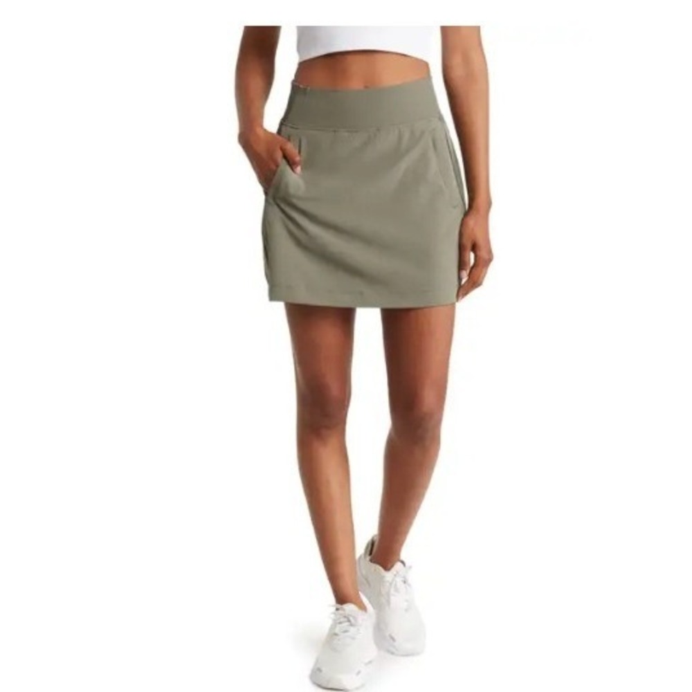 New 90 Degree By Reflex Lightstreme Skort Mulled Basil Medium Pickleball Sporty‎